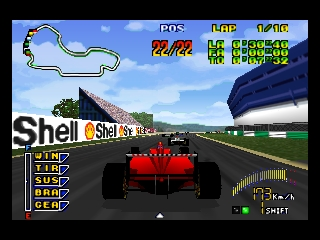 F1 Pole Position 64 screenshot 3 for Nintendo 64